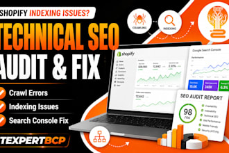 optimize shopify crawl budget and fix technical SEO indexing errors