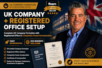 uk company formation with registered office address, companies house incorporate