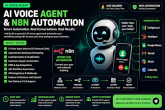 build ai voices agent automation chat bot