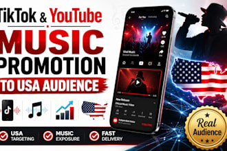 do organic tiktok and youtube video promotion to usa audience