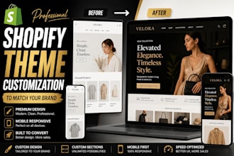 customize your shopify theme to match your brand