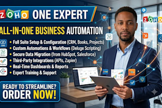zoho one and automation expert
