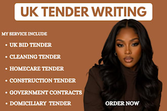 wriite winning UK tender bids, nhs tenders, bid proposal, and business proposal