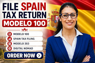 file spain tax return modelo 100 income tax irpf for non residents and expats