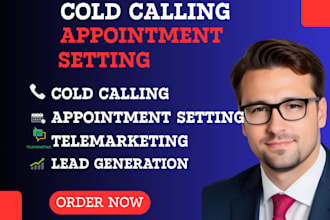 do b2b, b2c cold calling, telemarketing and set appointments