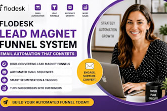 create flodesk lead magnet funnel flodesk email automation