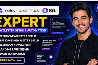 beehiiv newsletter substack beehiiv ai newsletter landing page email automation