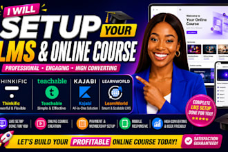 thinkific teachable kajabi learnworlds lms website  course creation elearning