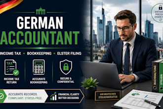 be your german accountant and file your income tax return and bookkeeping tax
