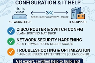 help you config your cisco network