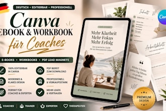 design minimalist canva ebook workbook PDF leadmagnet freebie editable workbook