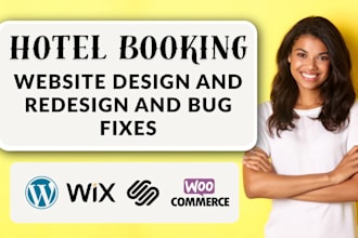 create hotel booking engine website with online reservation and stripe payment,