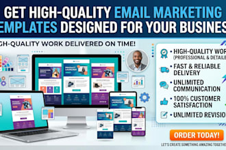 design email marketing template