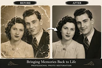 restore old family photos