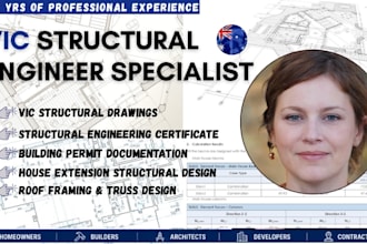 vic structural drawing structural calc structural certificate building per mit