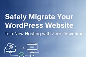 migrate, transfer, or clone your website to a new hosting or vps, server