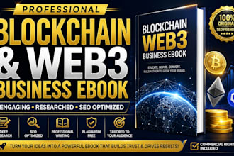 write a professional blockchain crypto web3 tokenization and ai business ebook