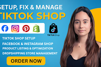 setup tiktok shop tiktok dropshipping tiktok shop manager tiktok shop ads