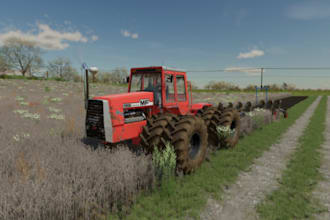 create custom farming simulator maps and tractor for farming