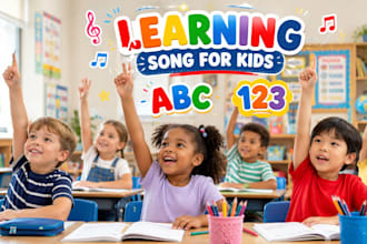 sing educational preschool song, phonics, nursery rhymes, original children song
