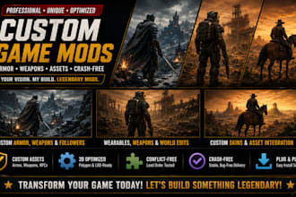 develop modding solutions for skyrim fallout 4 sims 4 and red dead redemption 2
