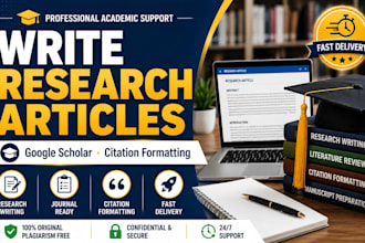 prepare research manuscripts for scopus and sci indexed journal submission