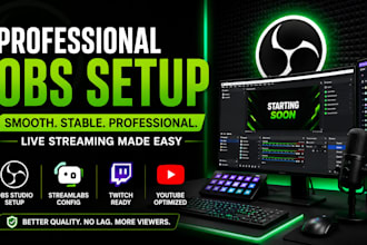 optimize obs setup for smooth twitch youtube live streaming