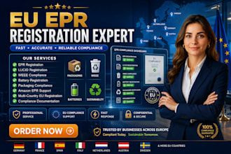 do epr registration, lucid, weee and battery compliance for eu