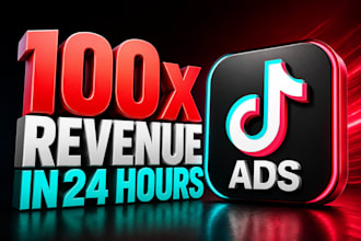 tiktok ads to 900k audience, profitable tiktok ads to 100x sales, tiktok ads