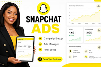 setup snapchat ads campaign, snapchat ads manager and advertising