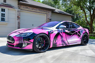 professionally, van, truck, car warp design, vehicle wrap