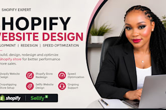 shopify website design sellfy store redesign shopify website speed optimization