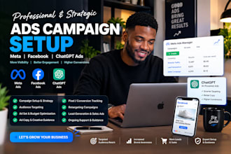 setup openai ads campaign chatgpt meta ads setup facebook ads for business