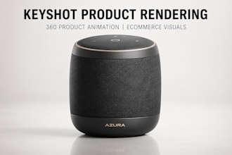 create keyshot product rendering, 360 product animation and ecommerce visuals