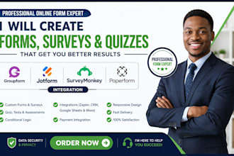 groupform surveys jotform quiz surveymonkey paperform integration