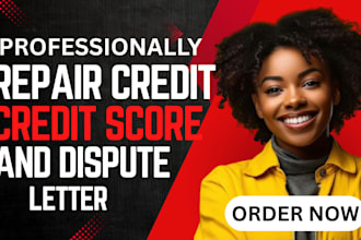 repair your credit report write custom dispute letters