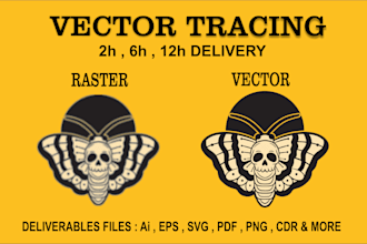 do vectorize logo vector tracing raster to vector