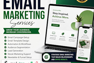 create ebook marketing and email marketing campaigns