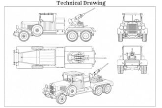 create detailed product technical drawings for manufacturing