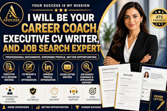 be your career coach, executive CV writer, and job search expert