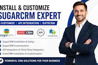 install sugar crm expert customize sugarcrm api integration suitecrm