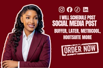 schedule social media post on buffer metricool hootsuite planoly