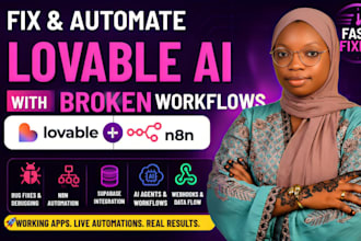 fix ai website, chatbot, saas app, lovable ai, replit and automation errors fast