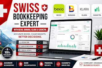 do swiss bookkeeping with bexio, banana, klara and cashctrl