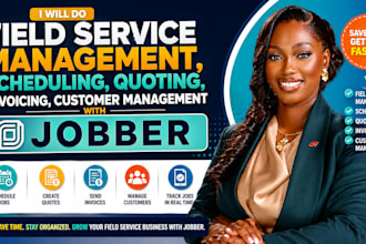 service management scheduling quoting invoicing customer management with jobber