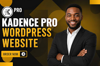 design wordpress website with kadence, gutenberg, kadence blocks and spectra