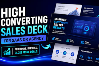 design a high converting sales deck for your saas or agency