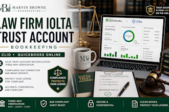 fix your law firm iolta trust account bookkeeping in clio and quickbooks online