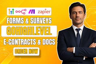 build gohighlevel survey forms ghl document gohighlevel contract CRM automation