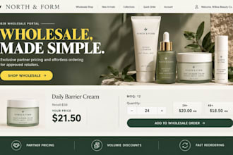 setup shopify b2b wholesale store with custom pricing and catalogs